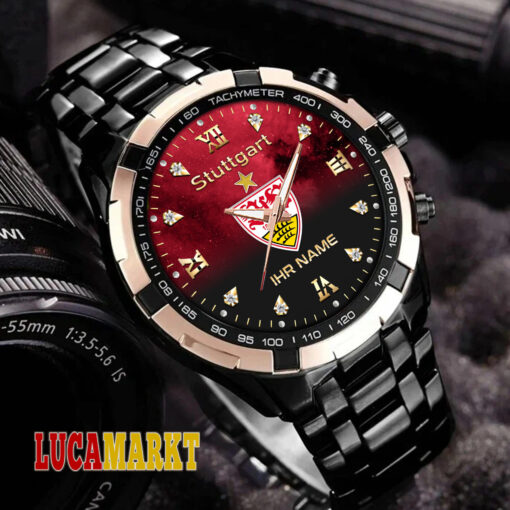 VfB Stuttgart – Aurora Uhr Neue Edition mit Ihrem Namen VfB Stuttgart – Aurora Uhr Neue Edition mit Ihrem Namen