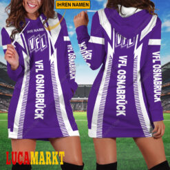 VfL Osnabrück - Damenkleid mit Kapuze Sonderausgabe mit Ihrem Namen