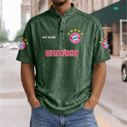 Bayern München – Stehkragen-Polo Neue Version mit Ihrem Namen