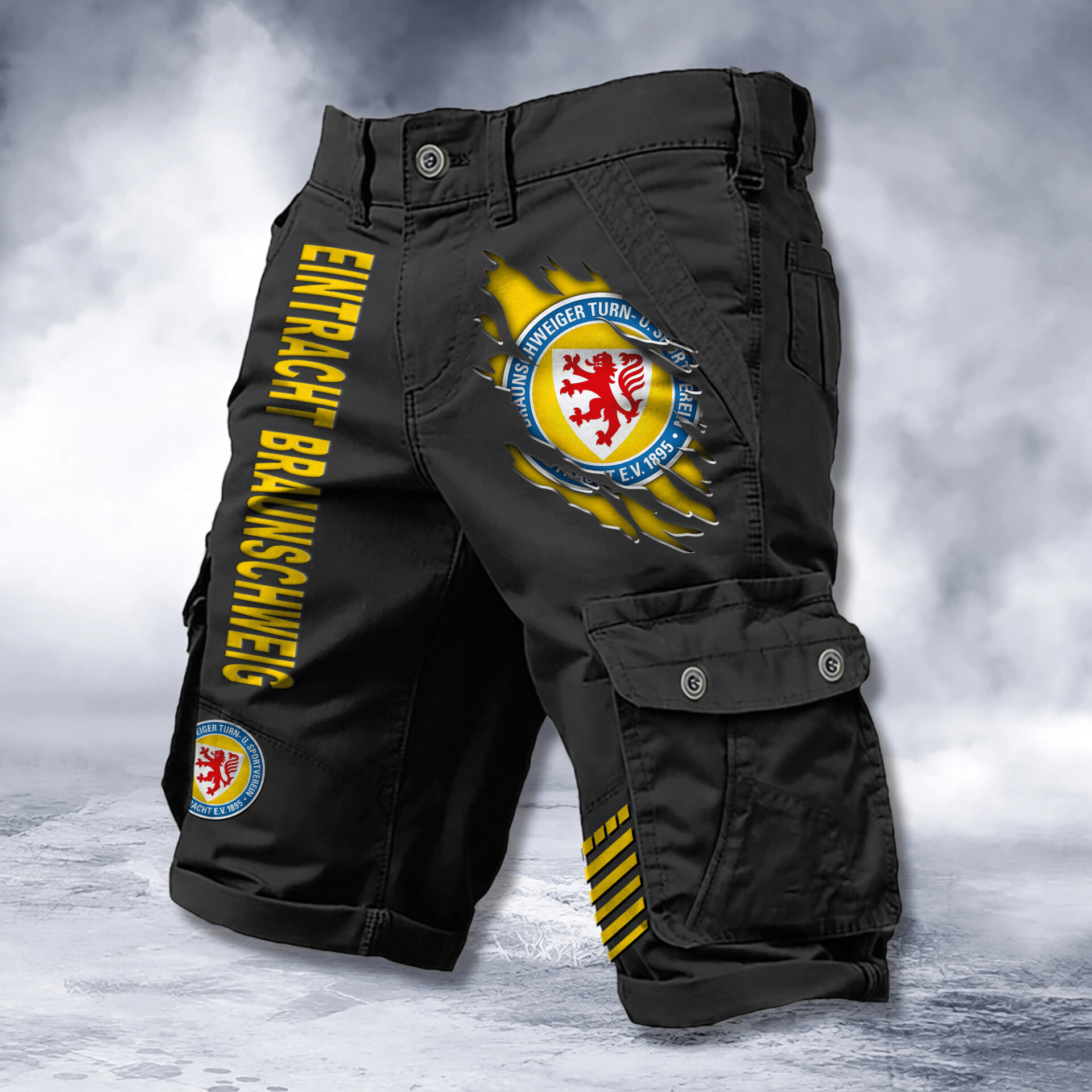 Eintracht Braunschweig – Cargo-Bermudas Nieuwe Versie Eintracht Braunschweig – Cargo-Bermudas Nieuwe Versie