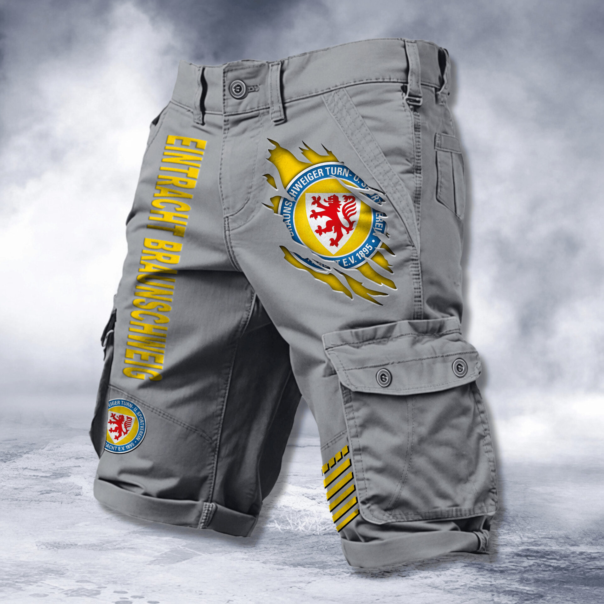 Eintracht Braunschweig – Cargo-Bermudas Nieuwe Versie Eintracht Braunschweig – Cargo-Bermudas Nieuwe Versie