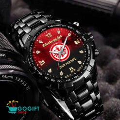 Eintracht Frankfurt – Aurora Uhr Neue Version mit Ihrem Namen