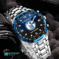 FC Schalke 04 - Aurora Uhr Neue Version mit Ihrem Namen