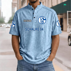 FC Schalke 04 - Stehkragen-Polo Neue Version mit Ihrem Namen
