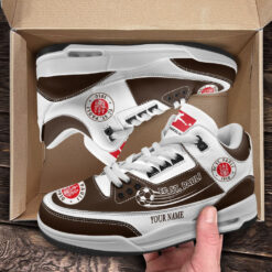 FC St. Pauli - Air Jordan 3 Sneaker Neue Version mit Ihrem Namen