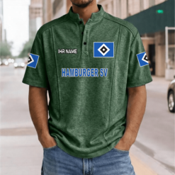 Hamburger SV – Stehkragen-Polo Neue Version mit Ihrem Namen