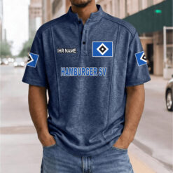 Hamburger SV - Stehkragen-Polo Neue Version mit Ihrem Namen