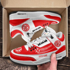 Rot-Weiss Essen - Air Jordan 3 Sneaker Neue Version mit Ihrem Namen