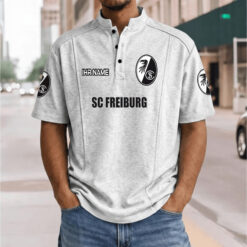 SC Freiburg - Stehkragen-Polo Neue Version mit Ihrem Namen