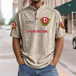 SG Dynamo Dresden - Stehkragen-Polo Neue Version mit Ihrem Namen