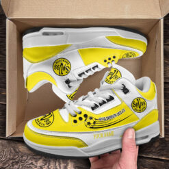 SpVgg Bayreuth - Air Jordan 3 Sneaker Neue Version mit Ihrem Namen