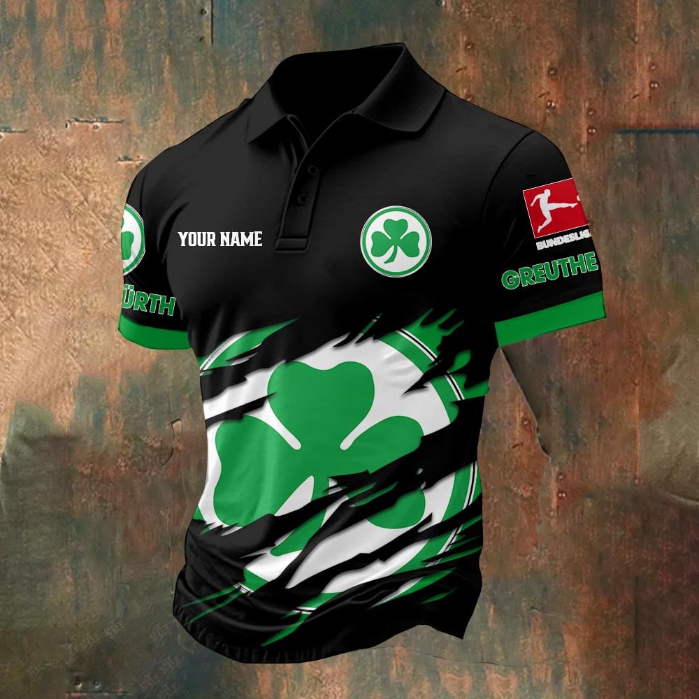 SpVgg Greuther Fürth – Polo Hemd Sonderausgabe mit Ihrem Namen SpVgg Greuther Fürth – Polo Hemd Sonderausgabe mit Ihrem Namen