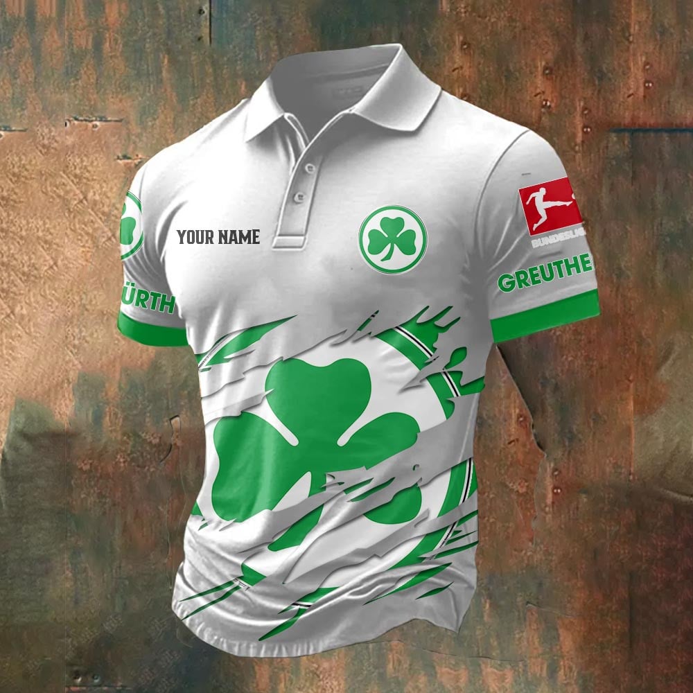 SpVgg Greuther Fürth – Polo Hemd Sonderausgabe mit Ihrem Namen SpVgg Greuther Fürth – Polo Hemd Sonderausgabe mit Ihrem Namen