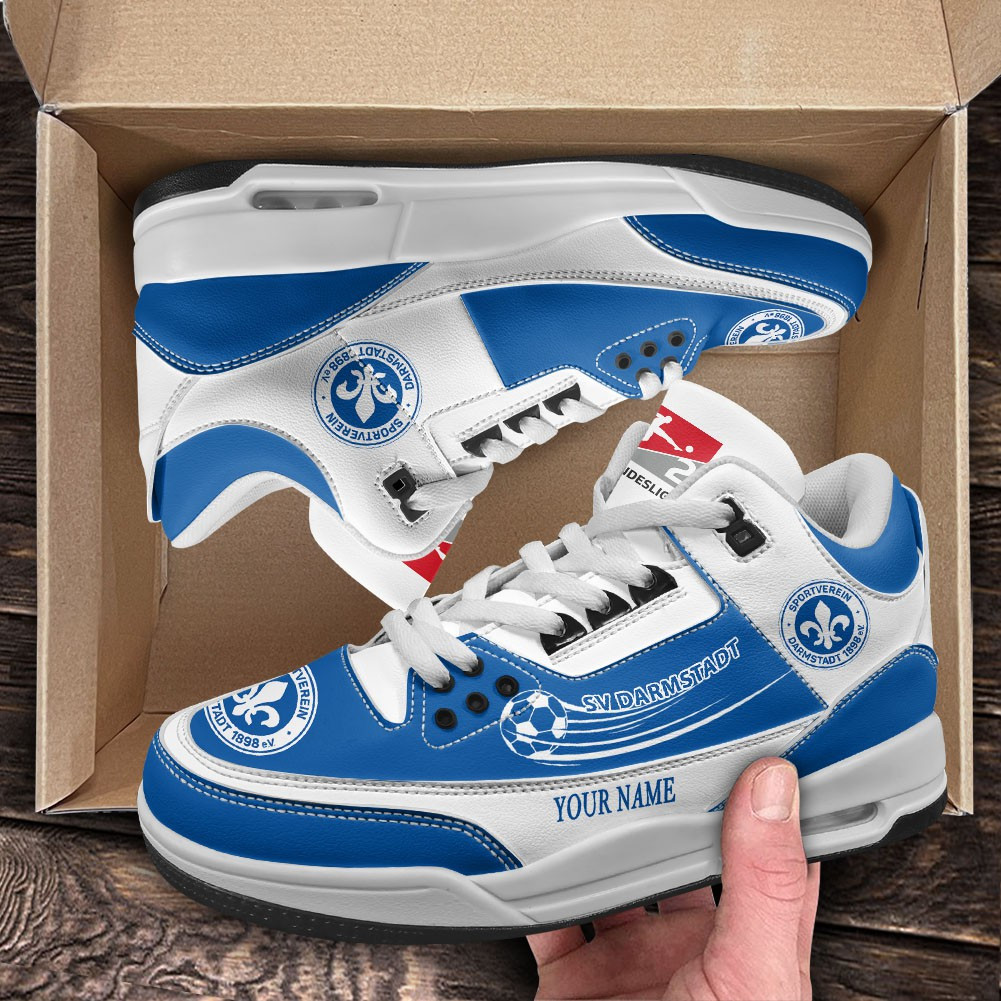 SV Darmstadt 98 – Air Jordan 3 Sneaker Neue Version mit Ihrem Namen SV Darmstadt 98 – Air Jordan 3 Sneaker Neue Version mit Ihrem Namen