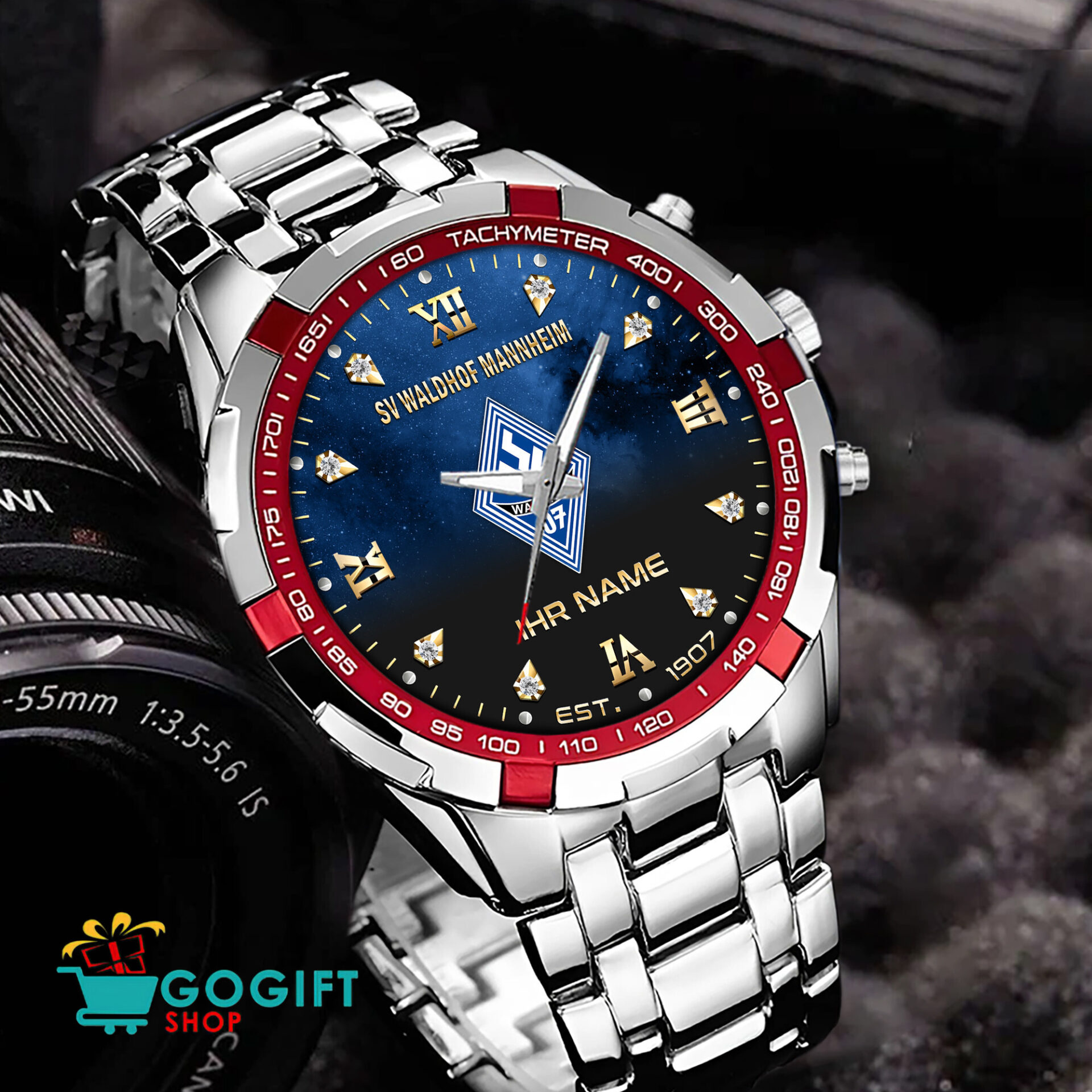 SV Waldhof Mannheim 07 – Aurora Uhr Neue Version mit Ihrem Namen SV Waldhof Mannheim 07 – Aurora Uhr Neue Version mit Ihrem Namen