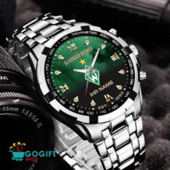 SV Werder Bremen - Aurora Uhr Neue Version mit Ihrem Namen