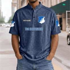 TSG 1899 Hoffenheim - Stehkragen-Polo Neue Version mit Ihrem Namen