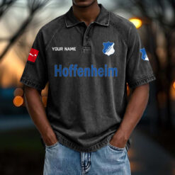 TSG 1899 Hoffenheim – Vintage Wash Polo Neue Version mit Ihrem Namen