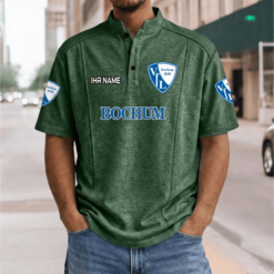 VfL Bochum 1848 – Stehkragen-Polo Neue Version mit Ihrem Namen