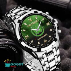 VfL Wolfsburg - Aurora Uhr Neue Version mit Ihrem Namen