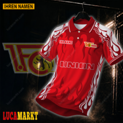 1. FC Union Berlin - Polo Hemd Neuer Stil mit Ihrem Namen