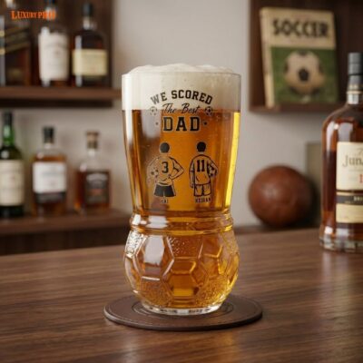 Fußball-Bierglas (455ml) – Für echte Fans