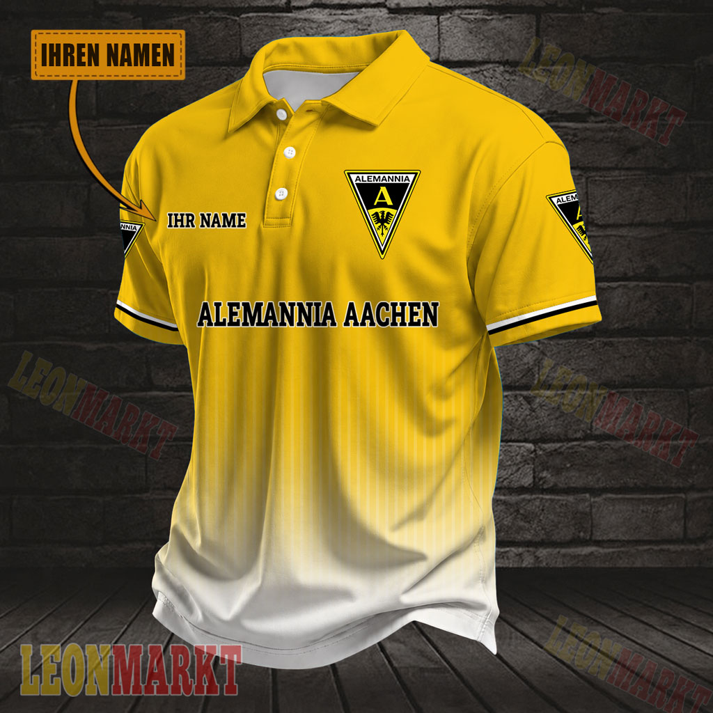 Alemannia Aachen – Polo Hemd Limitierte Auflage mit Ihrem Namen Alemannia Aachen – Polo Hemd Limitierte Auflage mit Ihrem Namen