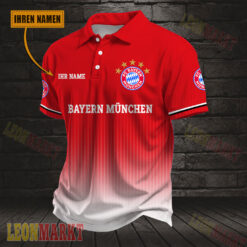 Bayern München - Polo Hemd Limitierte Auflage mit Ihrem Namen