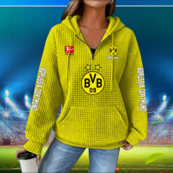 Borussia Dortmund – Waffel-Hoodie Fan-Edition mit Ihrem Namen