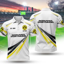 Borussia Dortmund - Polo Hemd Neue Ausgabe mit Ihrem Namen