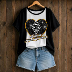 Borussia Mönchengladbach – T-Shirt Herz-Design