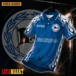 DSC Arminia Bielefeld - Polo Hemd Neuer Stil mit Ihrem Namen