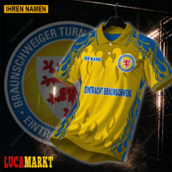 Eintracht Braunschweig - Polo Hemd Neuer Stil mit Ihrem Namen