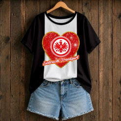 Eintracht Frankfurt – T-Shirt Herz-Design