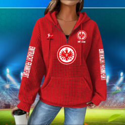 Eintracht Frankfurt – Waffel-Hoodie Fan-Edition mit Ihrem Namen