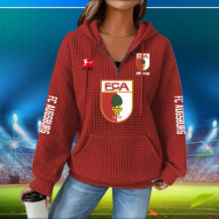 FC Augsburg – Waffel-Hoodie Fan-Edition mit Ihrem Namen