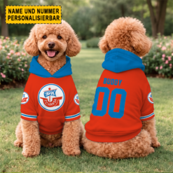 FC Hansa Rostock - Hundehoodie Sonderausgabe mit Individueller Name Nummer