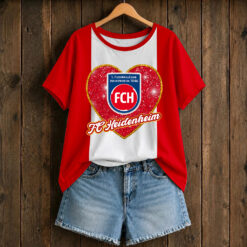 FC Heidenheim – T-Shirt Herz-Design