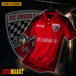 FC Ingolstadt 04 - Polo Hemd Neuer Stil mit Ihrem Namen