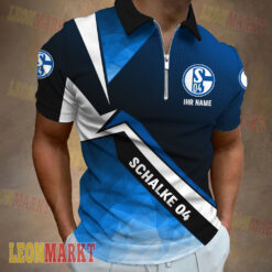 FC Schalke 04 - Reißverschluss Poloshirt Limitierte Auflage mit Ihrem Namen