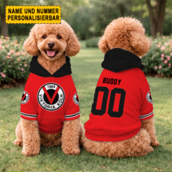 FC Viktoria Köln - Hundehoodie Sonderausgabe mit Individueller Name Nummer