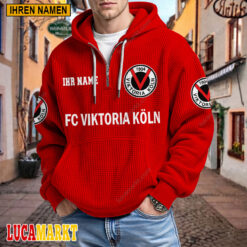 FC Viktoria Köln - Waffel-Hoodie Neue Edition mit Ihrem Namen