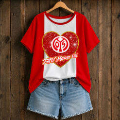 FSV Mainz 05 – T-Shirt Herz-Design