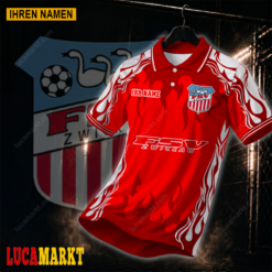 FSV Zwickau - Polo Hemd Neuer Stil mit Ihrem Namen
