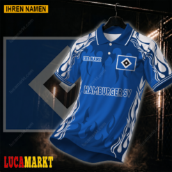 Hamburger SV - Polo Hemd Neuer Stil mit Ihrem Namen