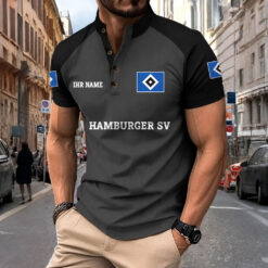 Hamburger SV - Sport-Poloshirt Neue Version mit Ihrem Namen