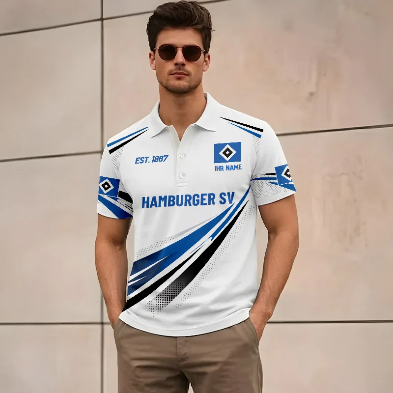 Hamburger SV – Polo Hemd Neue Ausgabe mit Ihrem Namen Hamburger SV – Polo Hemd Neue Ausgabe mit Ihrem Namen