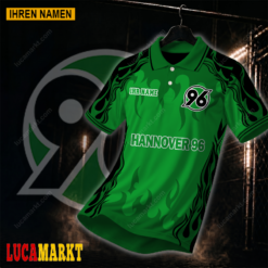 Hannover 96 - Polo Hemd Neuer Stil mit Ihrem Namen