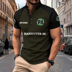 Hannover 96 - Sport-Poloshirt Neue Version mit Ihrem Namen