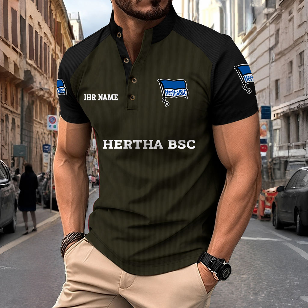 Hertha BSC – Polo Hemd Limitierte Auflage mit Ihrem Namen Hertha BSC – Polo Hemd Limitierte Auflage mit Ihrem Namen